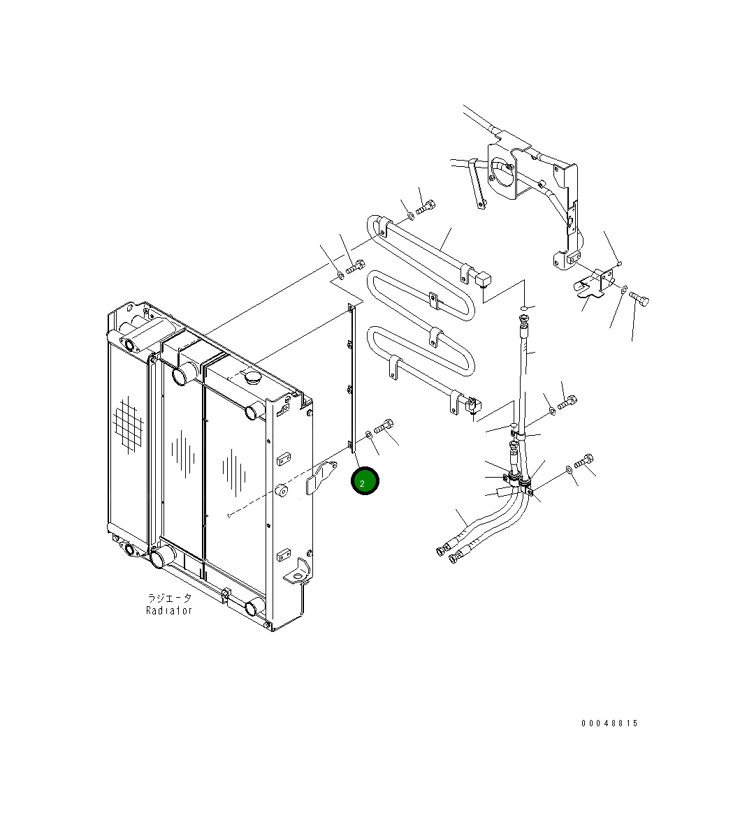Кронштейн 419-14-31320 Komatsu