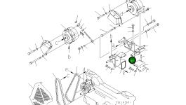 Кронштейн 6219-81-6140 Komatsu