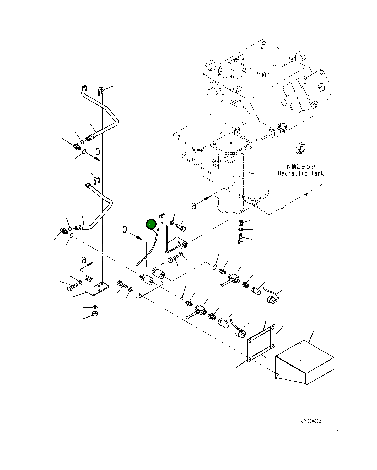 Кронштейн 561-87-8A191 Komatsu