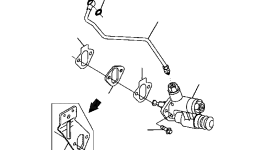 Кронштейн 6731-81-9190 Komatsu