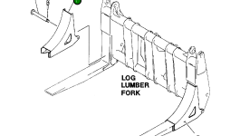 Направляющая 425-887-1110 Komatsu