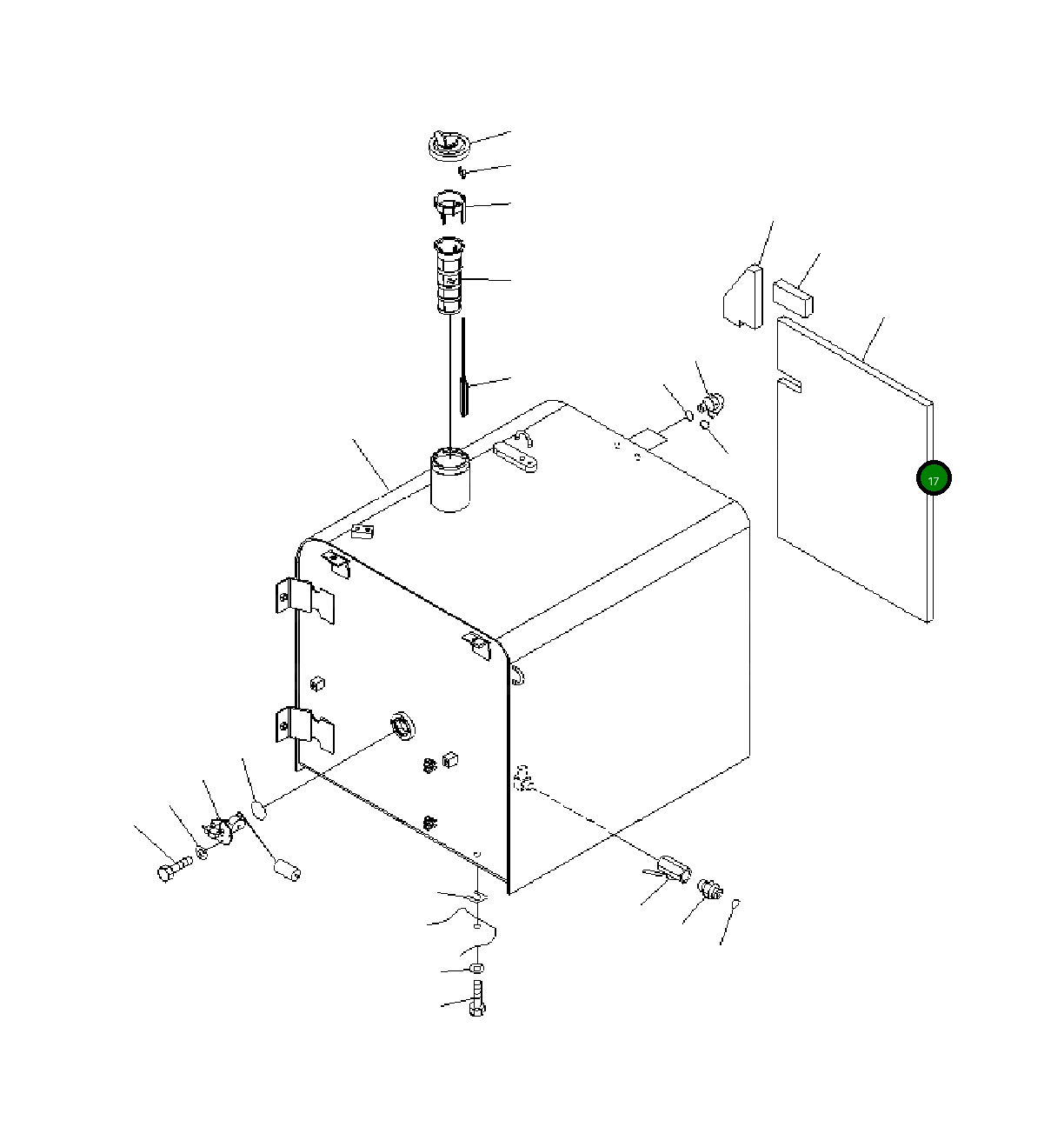 Лист 208-04-71210 Komatsu