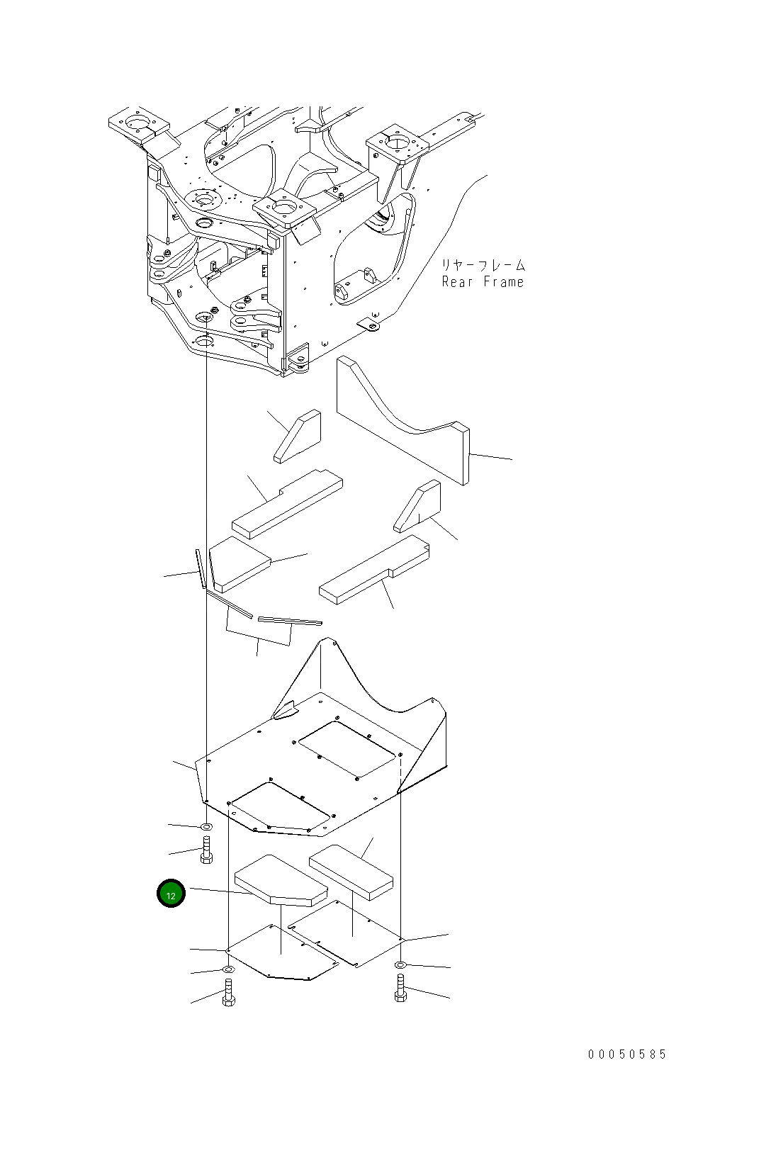 Лист 421-Z84-4920 Komatsu