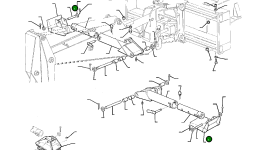 Палец 500323000 Komatsu