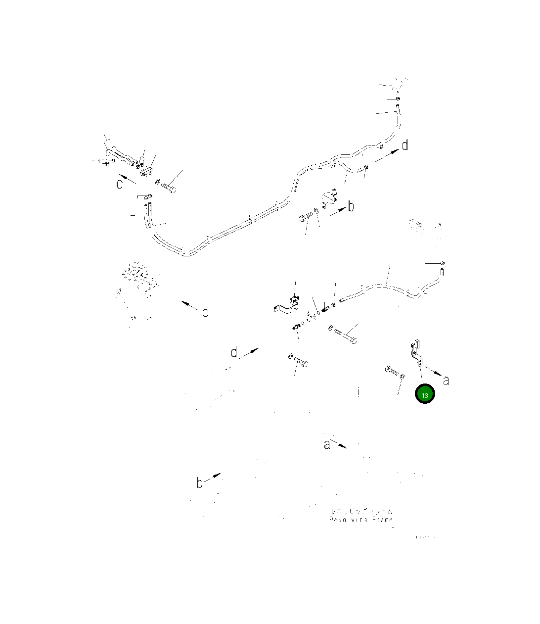 Кронштейн 208-01-22141 Komatsu