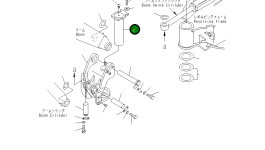 Палец 22F-70-11521 Komatsu