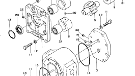 Корпус 07443-66021 Komatsu