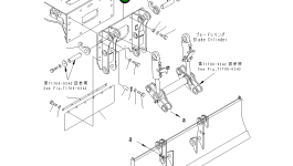 Кронштейн 21J-910-1110 Komatsu