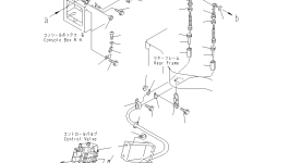 Кронштейн 417-V88-2221 Komatsu