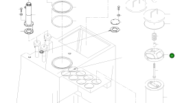 Крышка фильтра 910 951 40 Komatsu