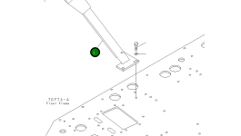 Кронштейн 21J-06-13222 Komatsu