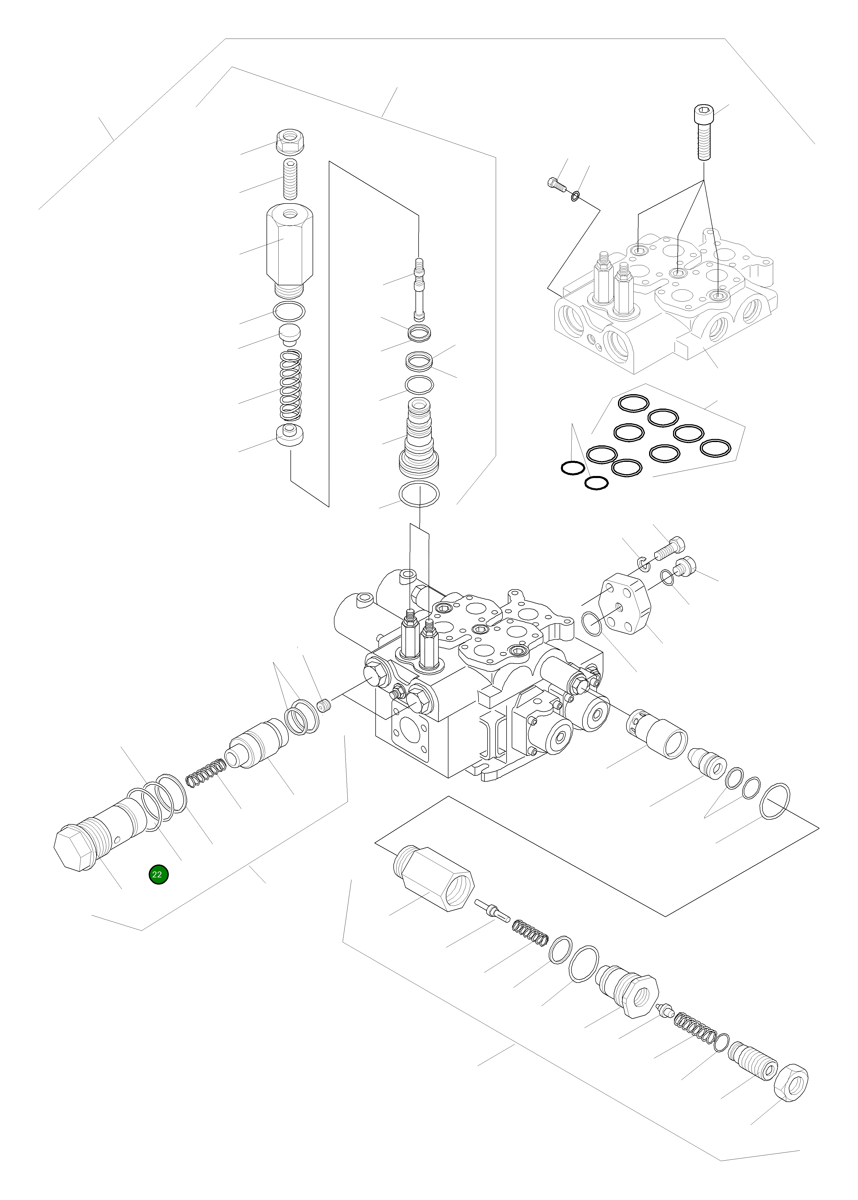 Корпус 421-64-H0P51 Komatsu