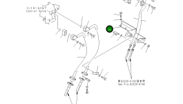 Кронштейн 154-61-74470 Komatsu