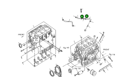Клипса 109707-0870 Komatsu