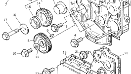 Корпус PK3716C032 Komatsu