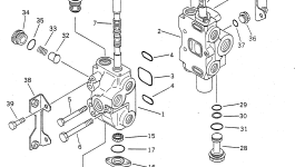 Кронштейн 700-84-12140 Komatsu