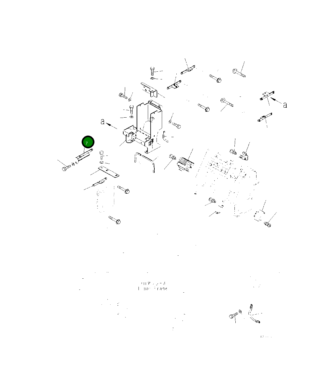 Кронштейн 423-06-52771 Komatsu