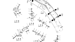 Кронштейн 205-62-35560 Komatsu
