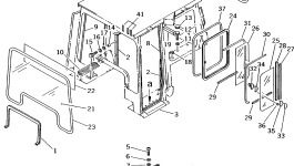 Прокладка 20T-54-25760 Komatsu