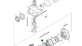 Опора HU0000010 Komatsu