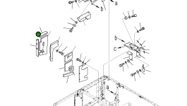 Лист 21K-54-73970 Komatsu