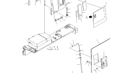 Лист 195-862-9631 Komatsu