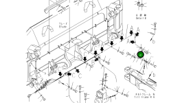 Кронштейн 198-68-11670 Komatsu