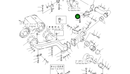 Кронштейн 6164-11-4632 Komatsu