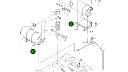 Кронштейн 416-S06-2120 Komatsu