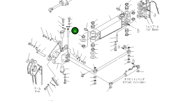 Палец 21U-70-31330 Komatsu