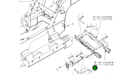 Кронштейн 8234-75-5261 Komatsu