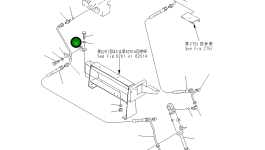 Кронштейн 26A-60-15981 Komatsu