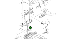 Кронштейн 6219-11-4870 Komatsu