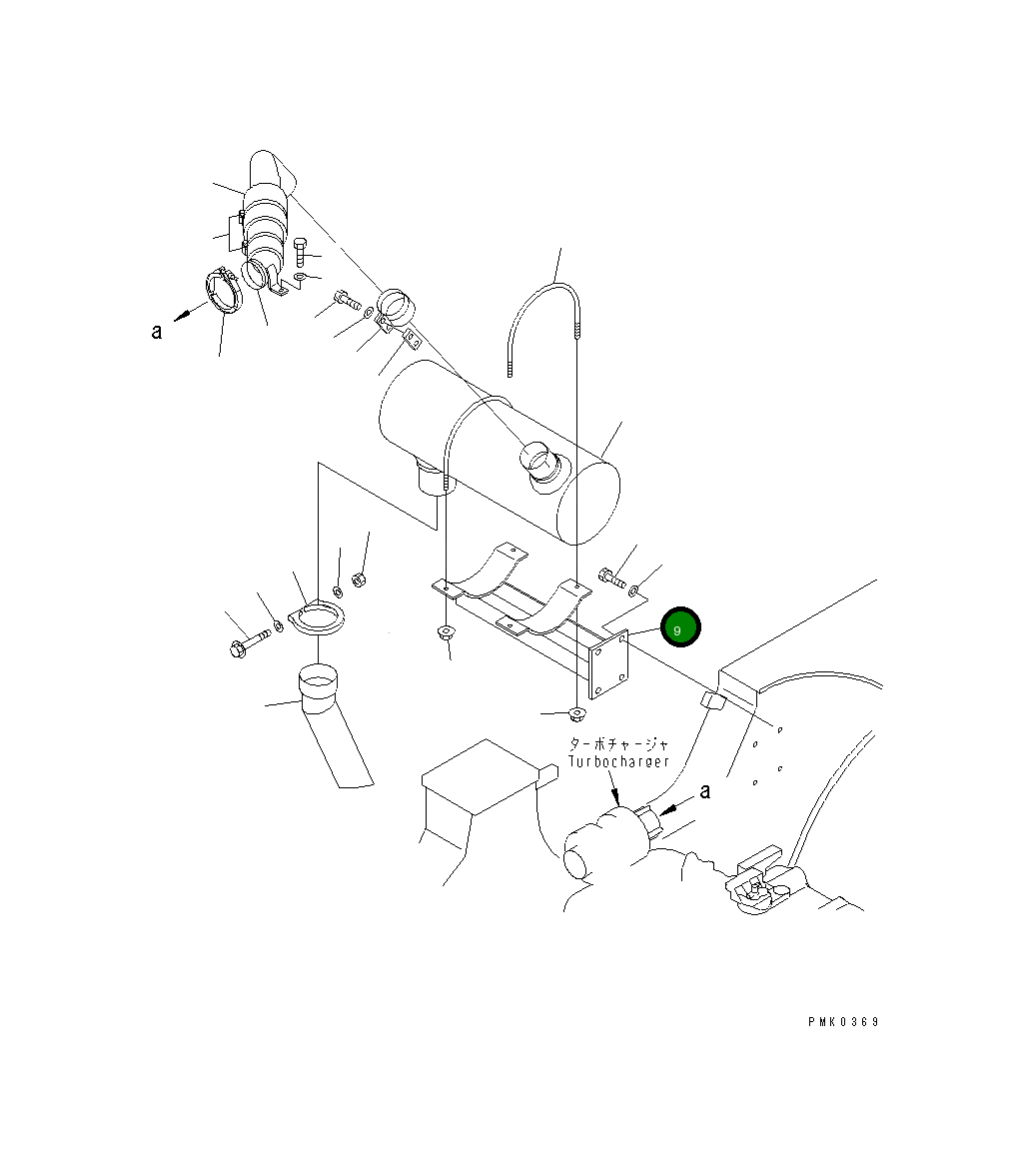 Кронштейн 21J-01-11130 Komatsu