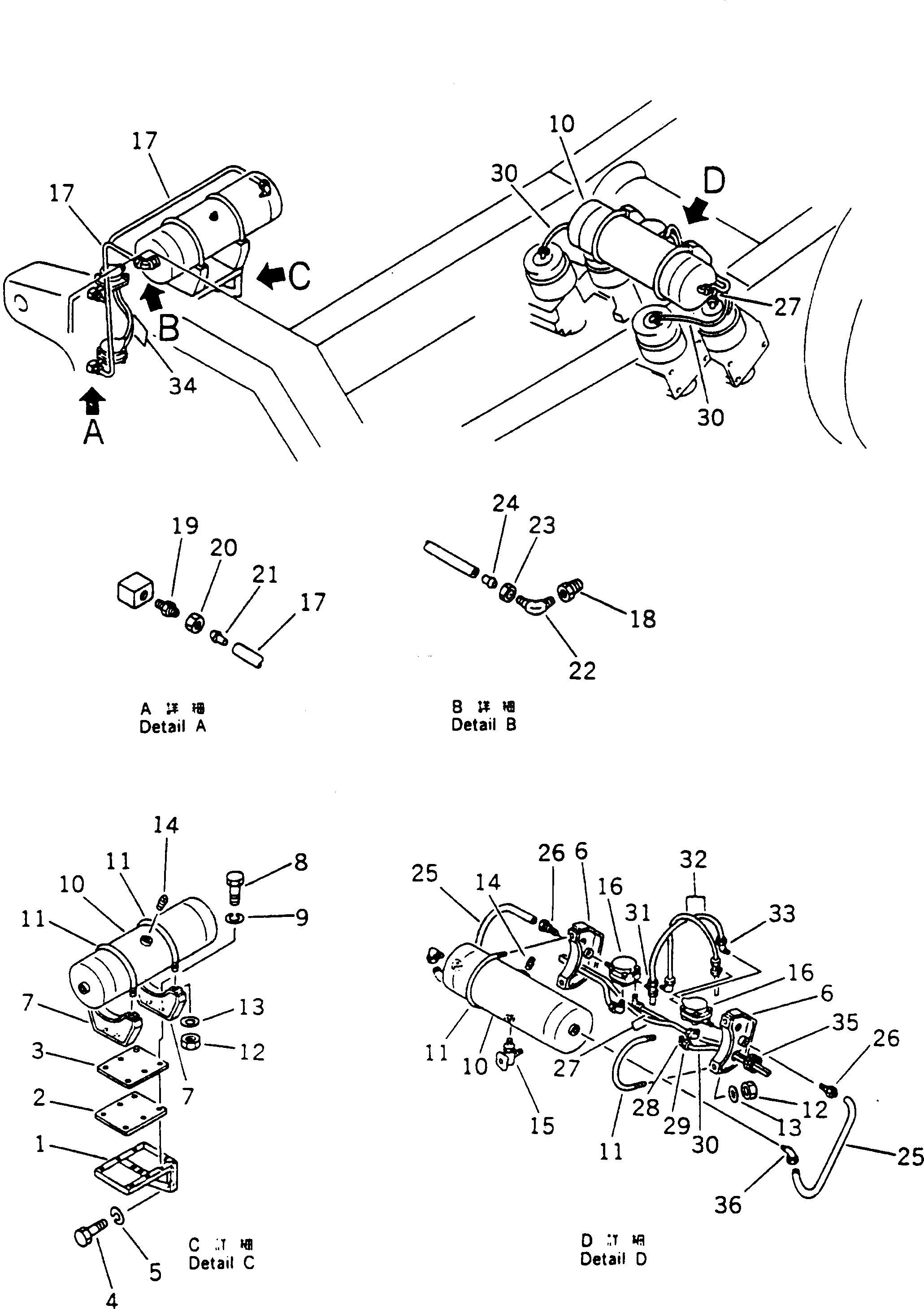 Кронштейн 568-35-16131 Komatsu