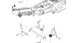 Кронштейн 8234-79-1140 Komatsu