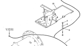 Провод 361-887-1110 Komatsu