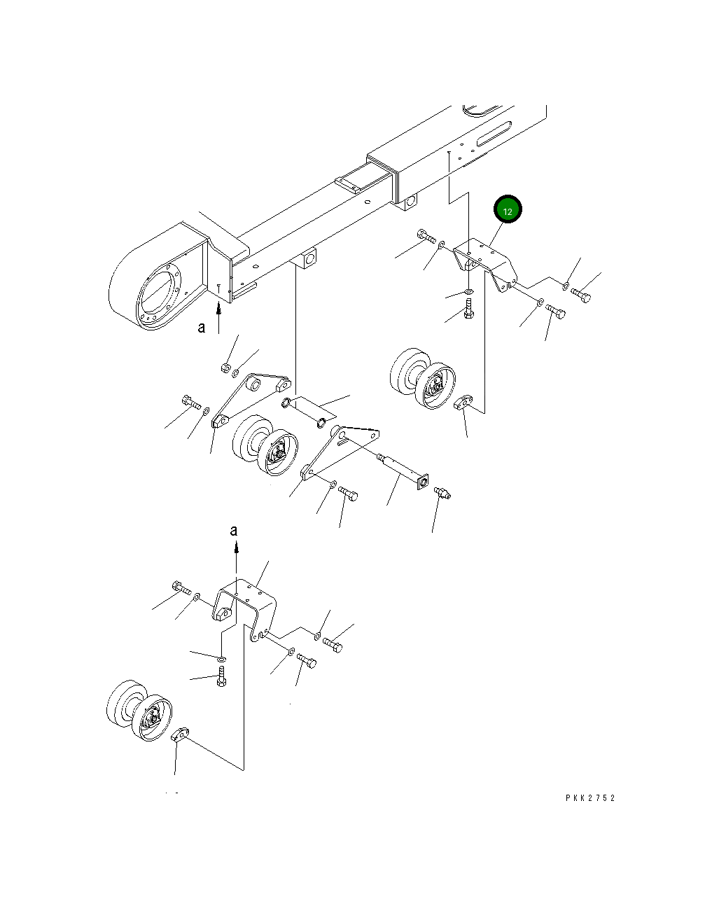 Кронштейн 10S-30-21250 Komatsu