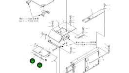 Лист 209-54-74632 Komatsu