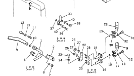 Кронштейн 568-16-11640 Komatsu