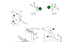 Кронштейн 23D-54-32880 Komatsu