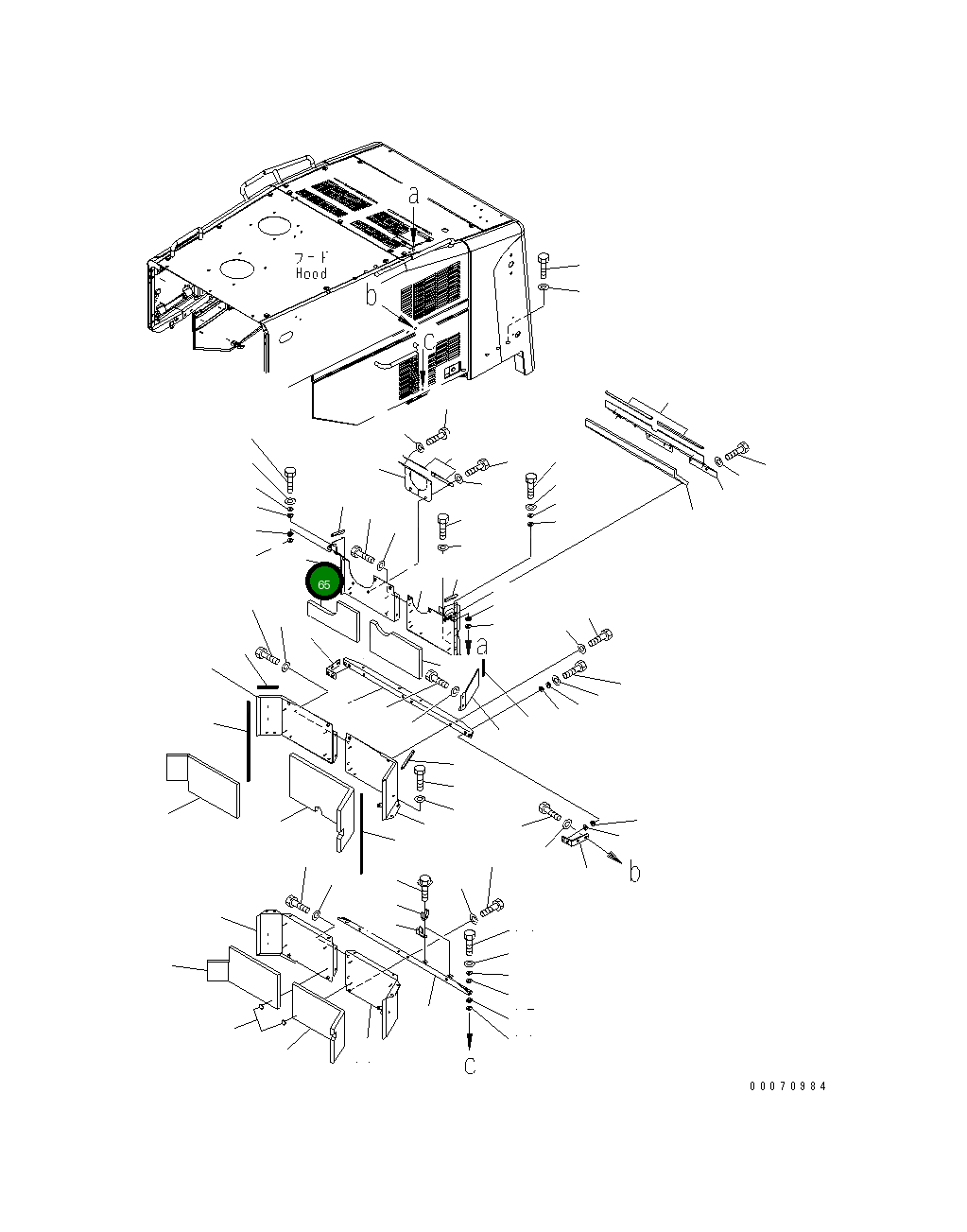 Лист 425-Z90-3212 Komatsu