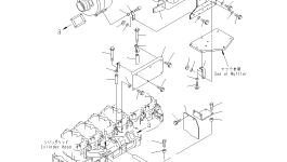 Кронштейн 6217-11-9420 Komatsu