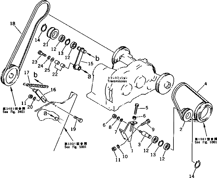 Палец 268-30-32420 Komatsu