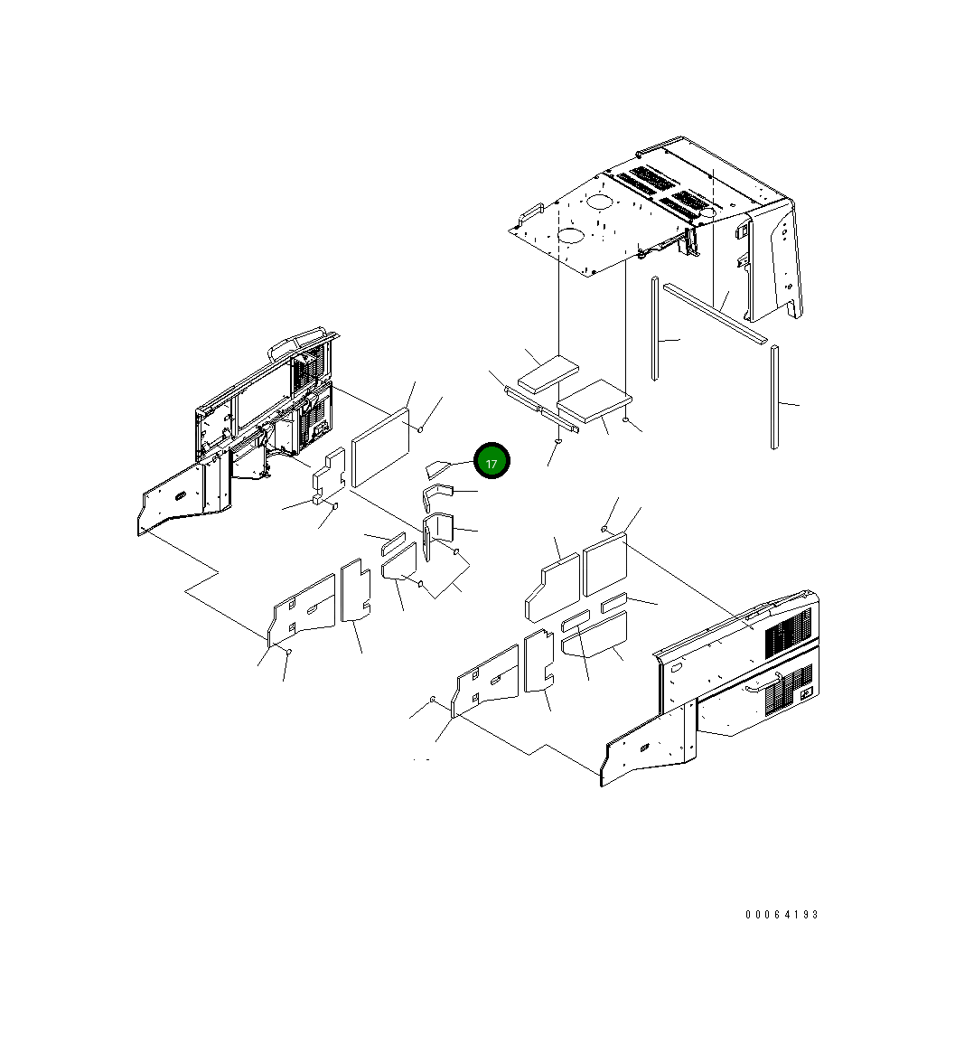 Лист 425-Z13-3440 Komatsu