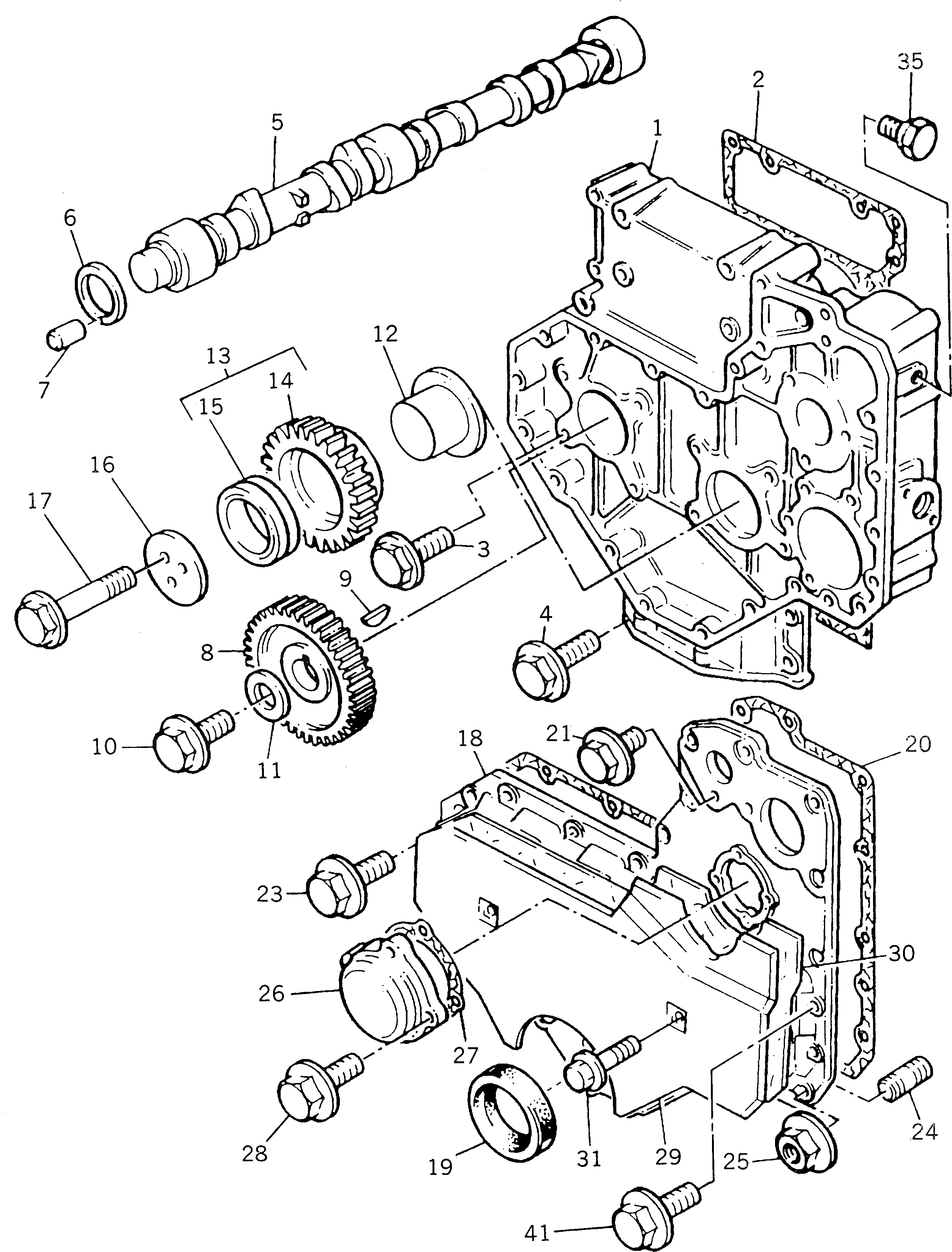 Корпус PK3716C032 Komatsu