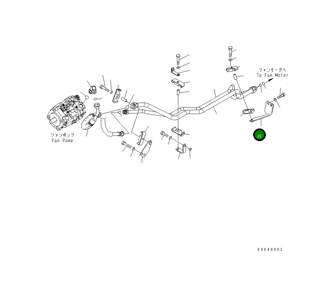 Кронштейн 425-62-31871 Komatsu