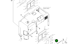 Лист 23B-54-53820 Komatsu