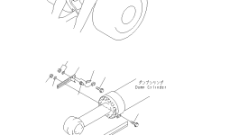 Опора 427-871-1122 Komatsu