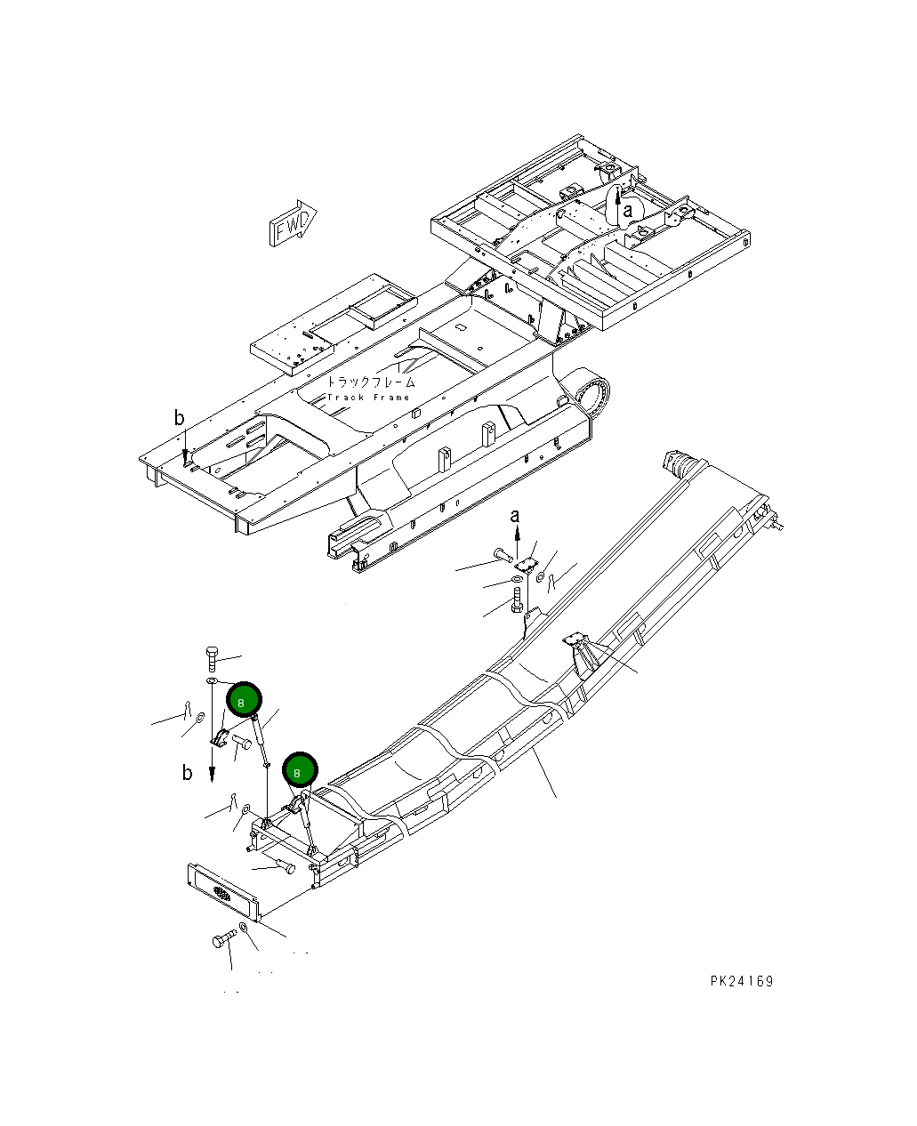 Кронштейн 8248-75-1181 Komatsu